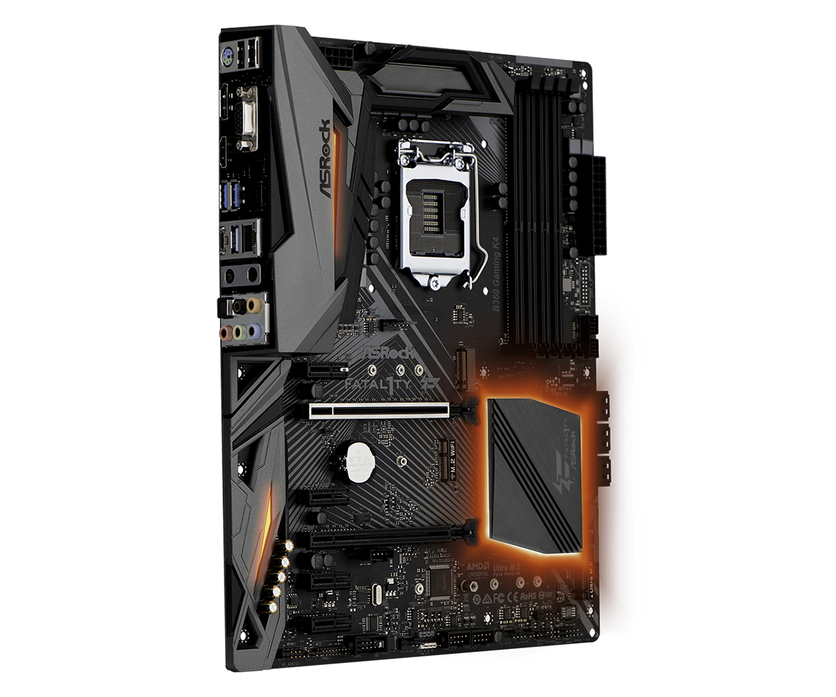 Asrock fatal1ty b360 gaming k4 обзор